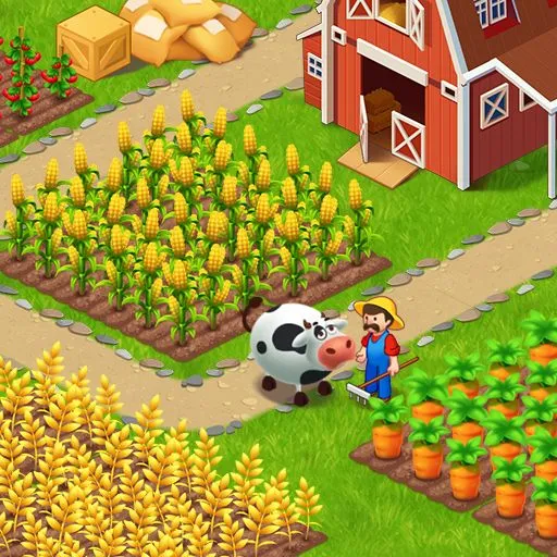 تحميل لعبة مزرعتنا السعيدة Farm City مهكرة (أموال غير محدودة) 2026 icon